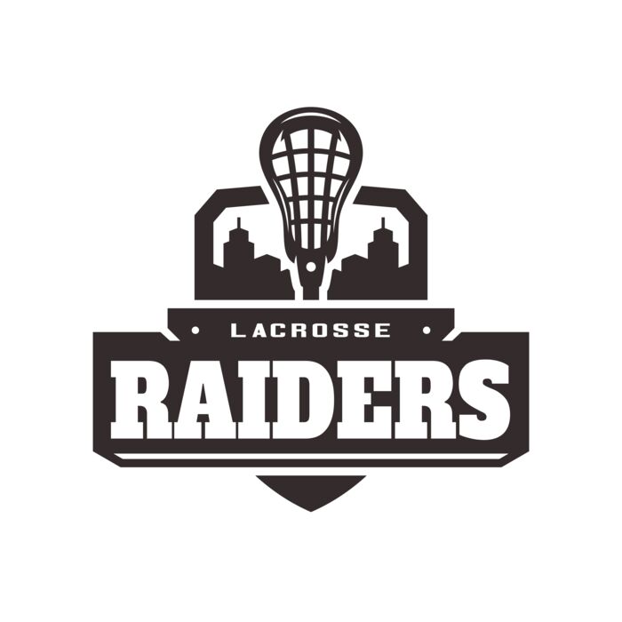 Raiders Lacrosse Logo Template Thumbnail