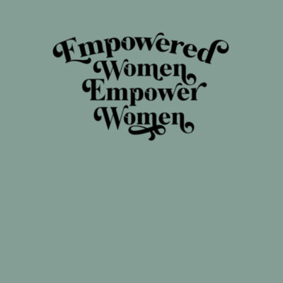 Empowered Women - Bella Unisex CVC Jersey Tee Design