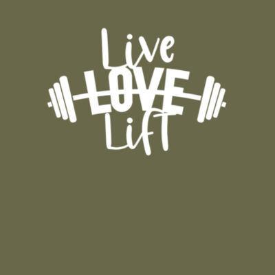 Live Love Lift - Bella Unisex CVC Jersey Tee Design
