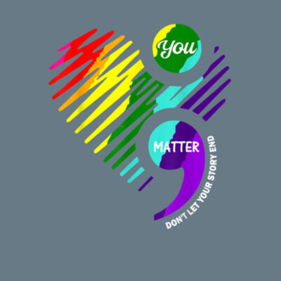 You Matter - Bella Unisex CVC Jersey Tee Design