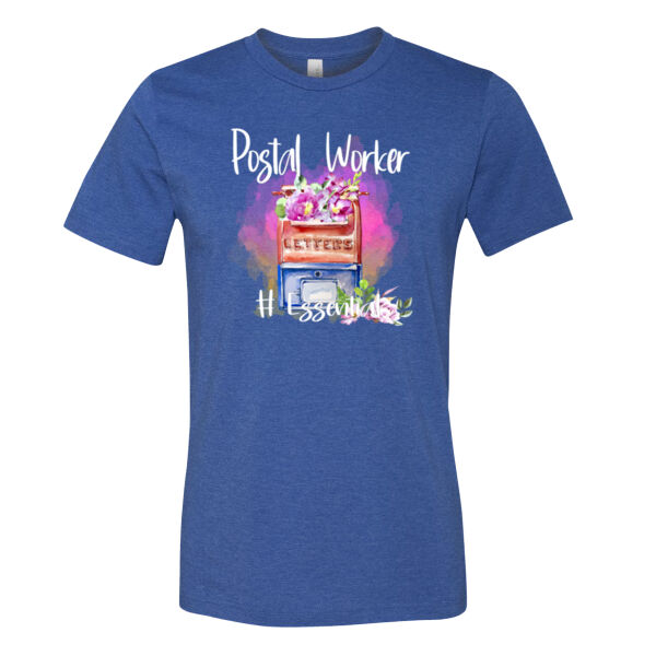 Postal Worker #Essential - Bella Unisex CVC Jersey Tee Thumbnail
