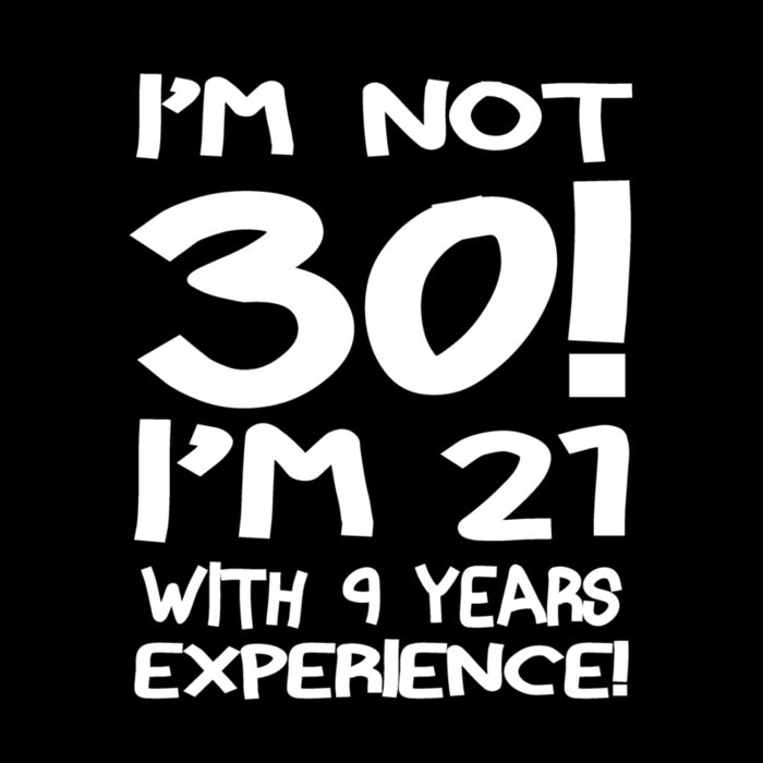 03 im not thirty white Thumbnail