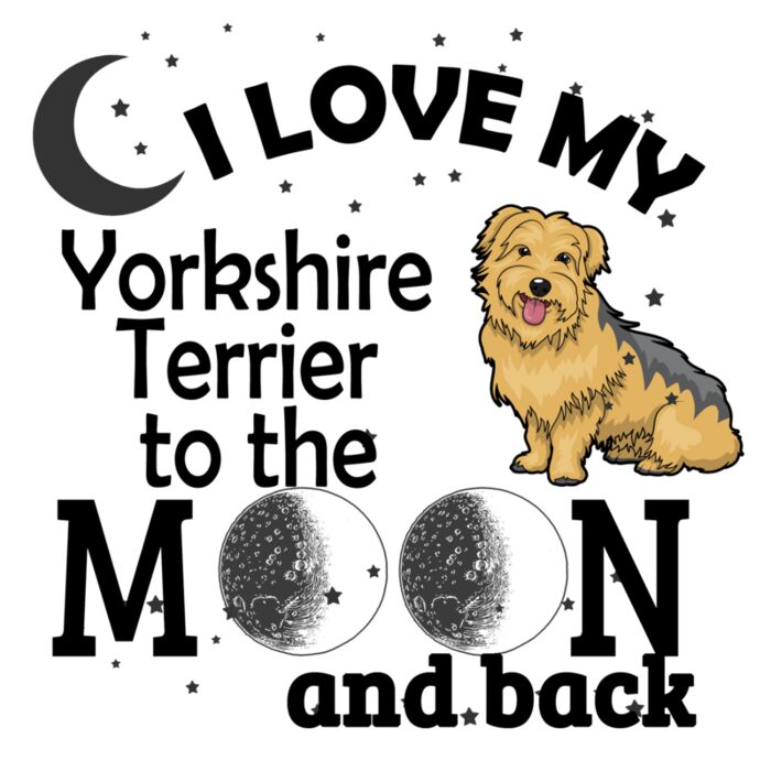 05 i love my Yorkshire Terrier  Black Thumbnail
