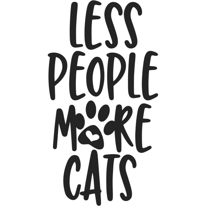 less people more cats Thumbnail