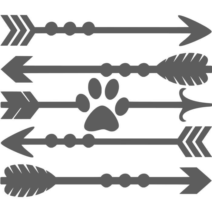 paw print arrows Thumbnail