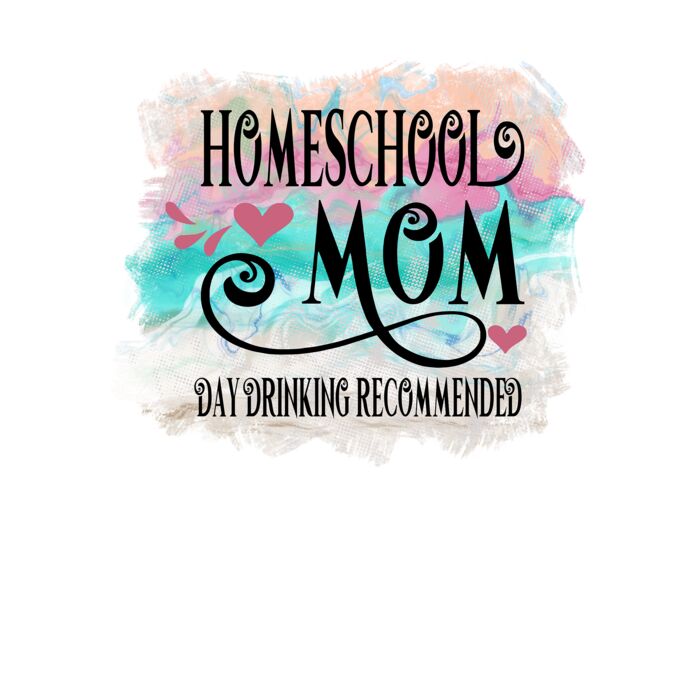 Homeschool Mom Crew Neck T Shirt Thumbnail