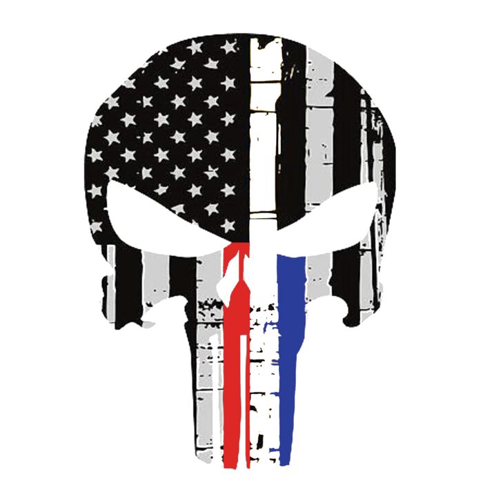 American Skull T Shirt Thumbnail
