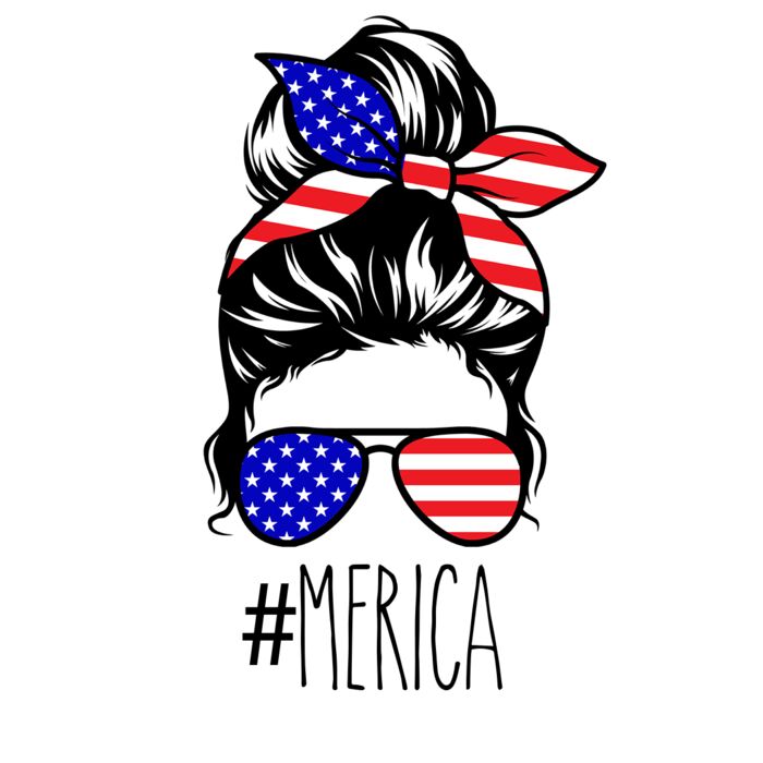 Custom American Mom T Shirt  Merica Thumbnail