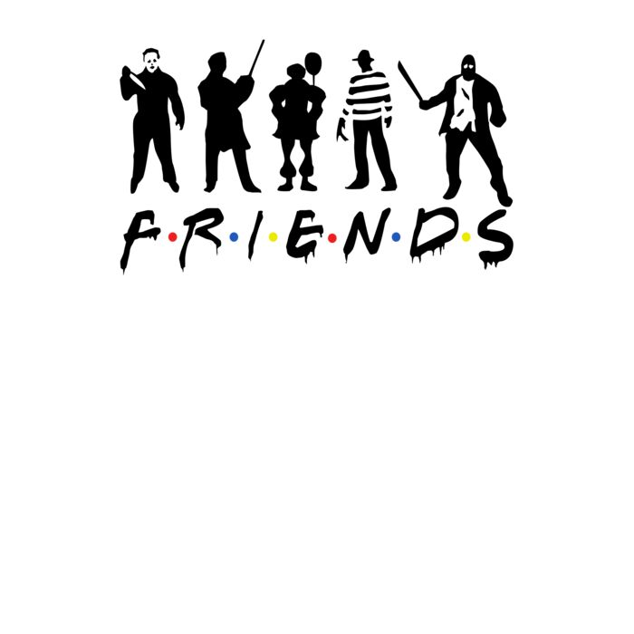 Halloween Friends T Shirt Thumbnail