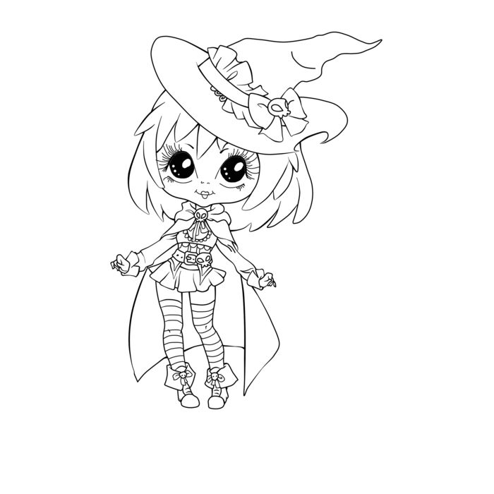 chibi5 bw Thumbnail