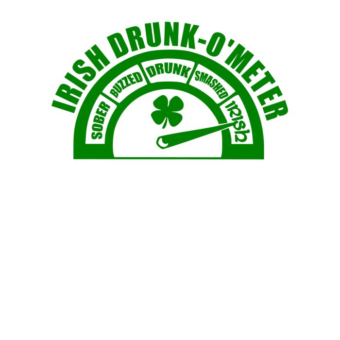 Irish Drunk O Meter Raglan Thumbnail