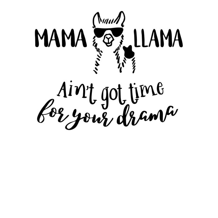 Mama Llama T Shirt Thumbnail