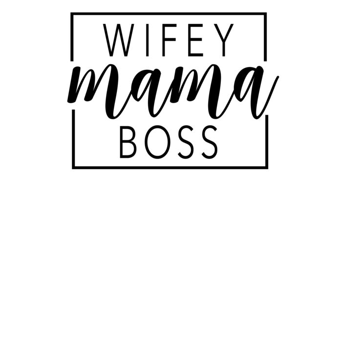 Wifey Mama Boss Slouchy Tank Thumbnail
