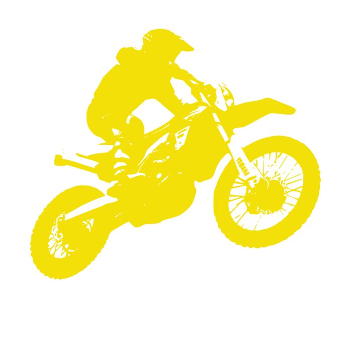 Yellow Sport Bike Kids T Shirt Thumbnail