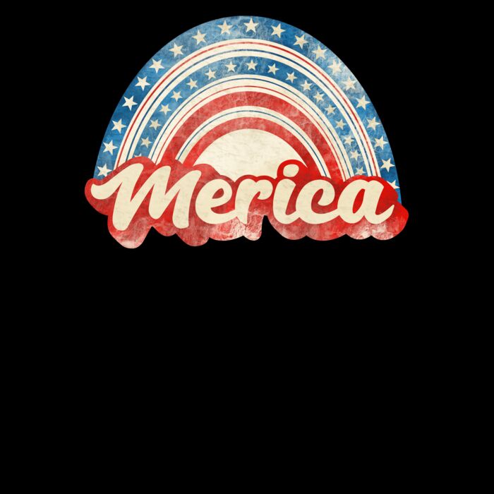 Vintage Merica Racerback Tank Top Thumbnail