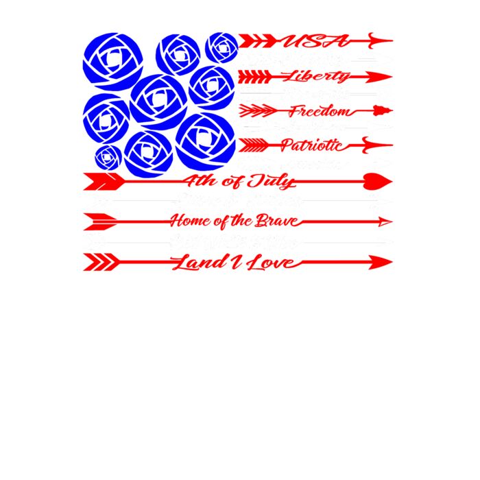 Arrow Flag Crew Neck T Shirt Thumbnail