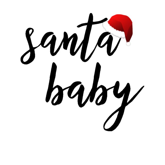 Santa Baby Long Sleeve Onesie Thumbnail