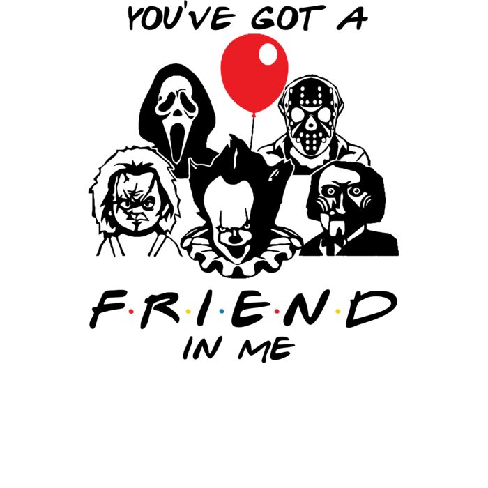You ve Got A Friend In Me Horror Movies V Neck Thumbnail