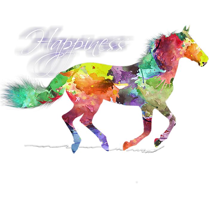 Horse Happiness T shirt Horse gifts Horse shirts Horse lover T Shirt Thumbnail