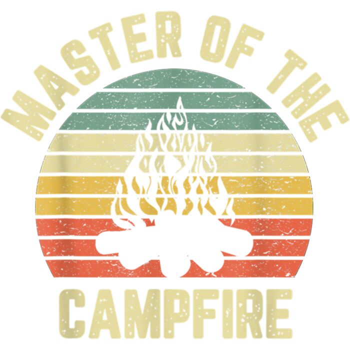 Master of the Campfire Camping Shirt Vintage Camper T Shirt Thumbnail