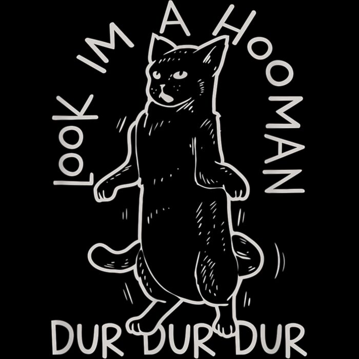 LOOK IM A HOOMAN FUNNY CAT T Shirt Thumbnail