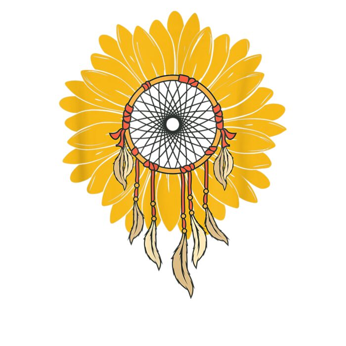 Dream Catcher Sunflower Lover Dreamcatcher Gift T Shirt Thumbnail