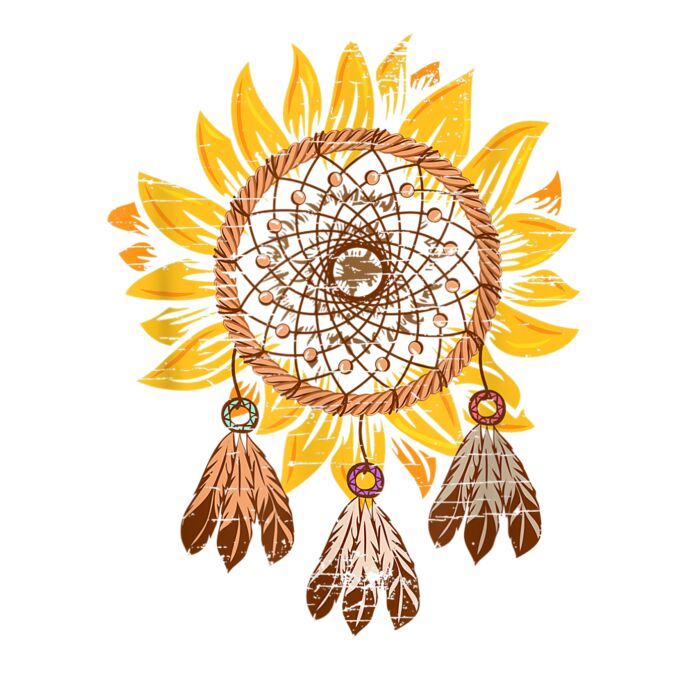 Dream Catch Sunflower For Crafts Dream Catching Sunflowers T Shirt Thumbnail