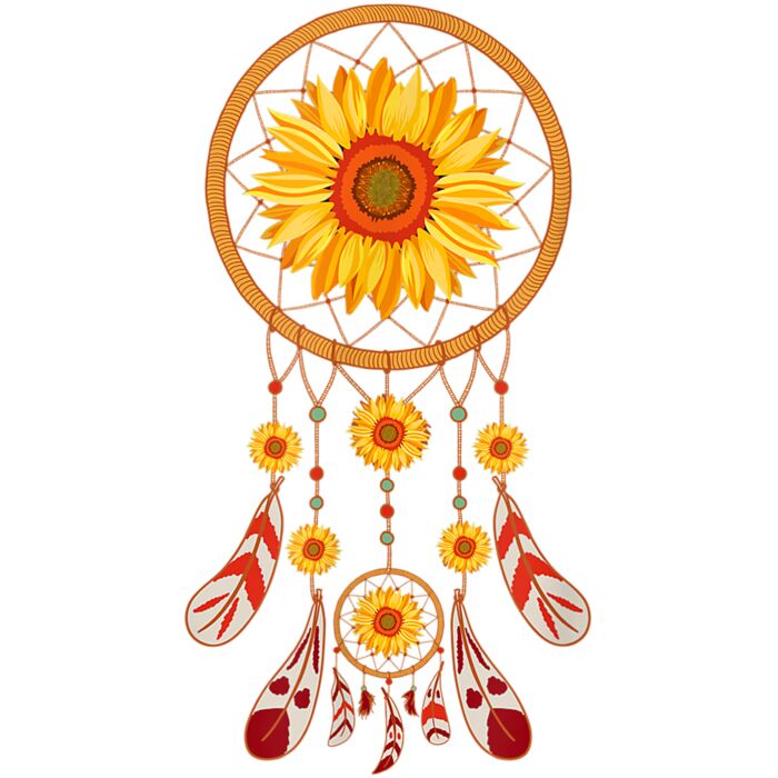 Dream Catcher Sunflower T Shirt 1 Thumbnail