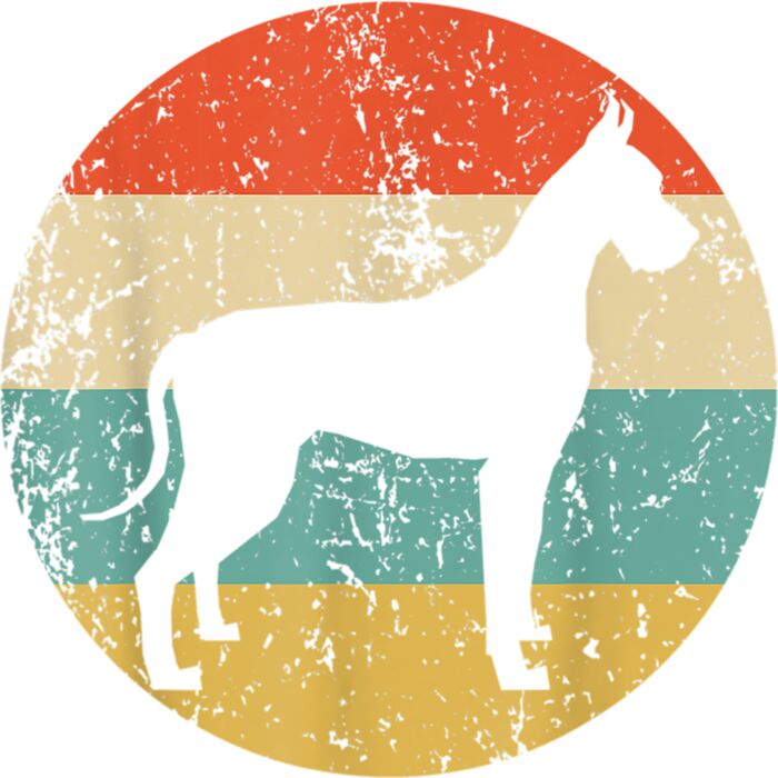 Great Dane Shirt   Vintage Retro Great Dane Dog T Shirt Thumbnail