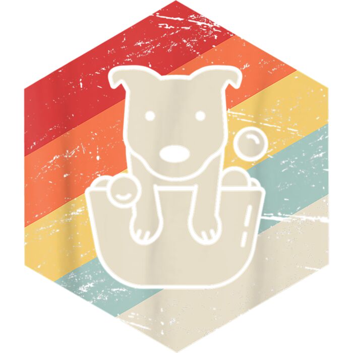 Retro Vintage Dog  Cute Dog Groomer T Shirt Thumbnail