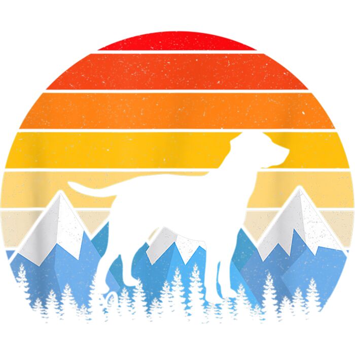 Vintage Retro Dog Gifts Labrador Retriever Lovers T Shirts Thumbnail