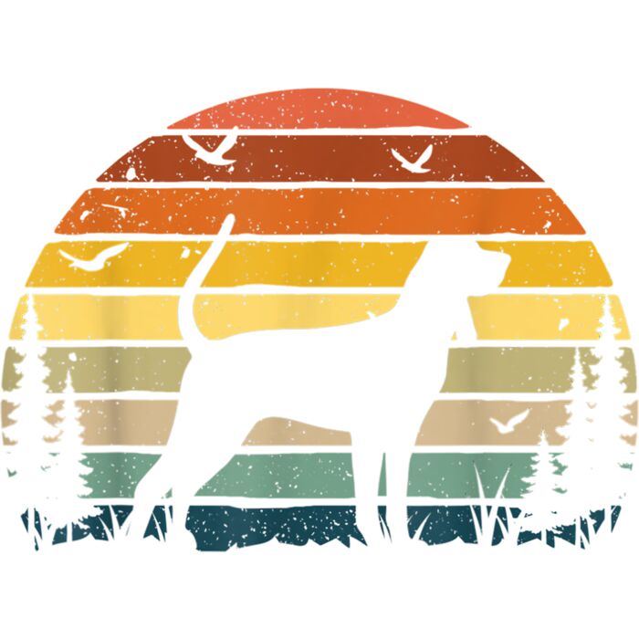 Redbone Coonhound Vintage Retro Dog Mom Dad Pet Lover Gift T Shirt Thumbnail