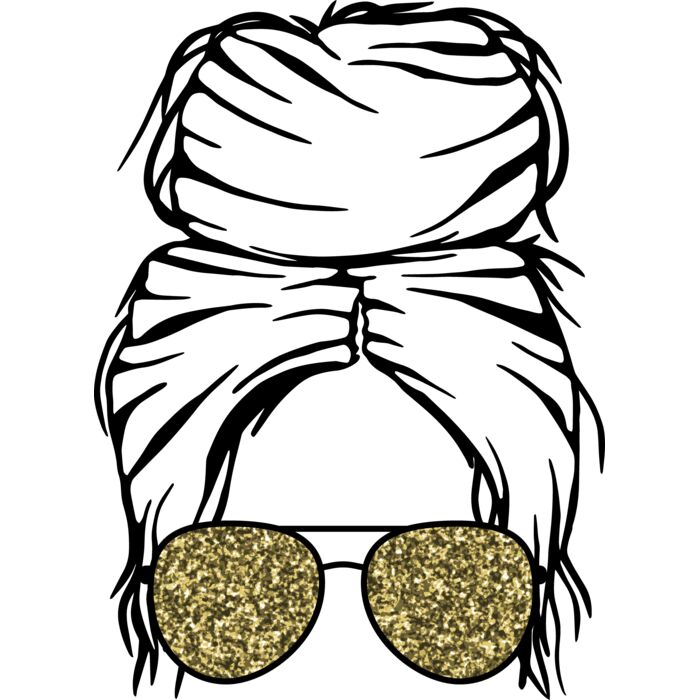 CF   Messy bun Glitter  1  Thumbnail