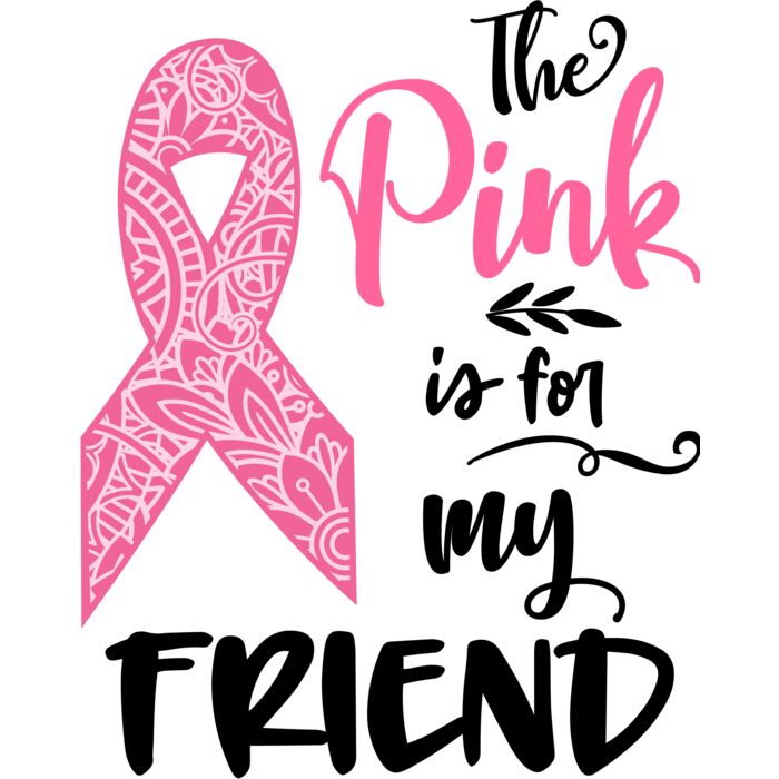 The pink is for my friend Thumbnail