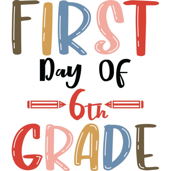 First Day Of 6th Grade Thumbnail