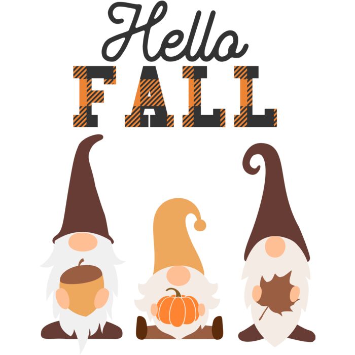 Gnomes hello Fall Thumbnail