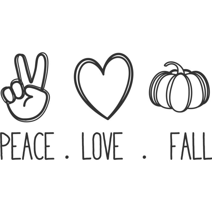 Peace Love Pumpkin 05 Thumbnail