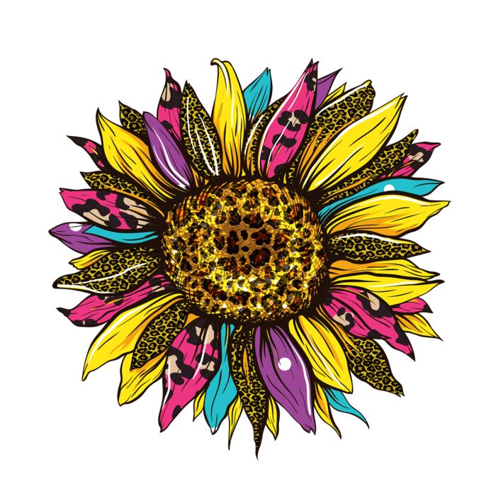 Colorful Sunflower Thumbnail