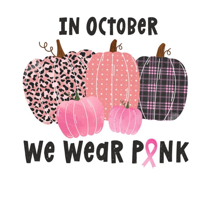 In October we wear pink  pumpkins Thumbnail