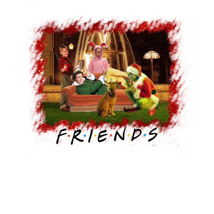 Christmas Friends Couch Thumbnail