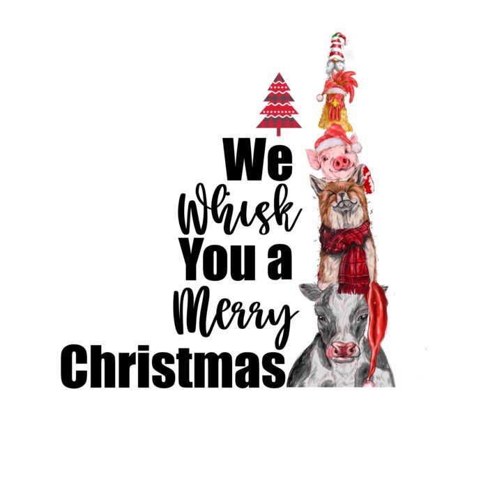 Wish you a Merry Christmas Animals Thumbnail