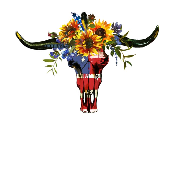 sunflower skull Bull Thumbnail