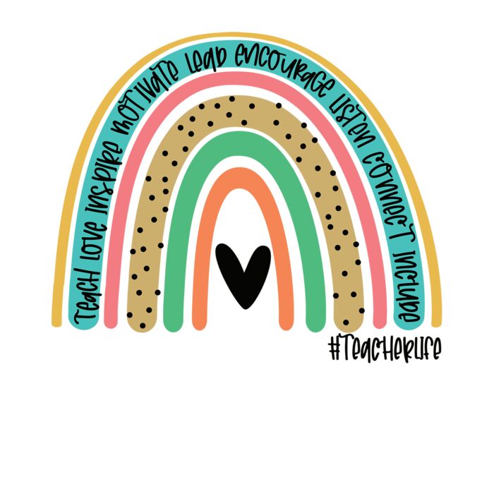 rainbow teacher life Thumbnail