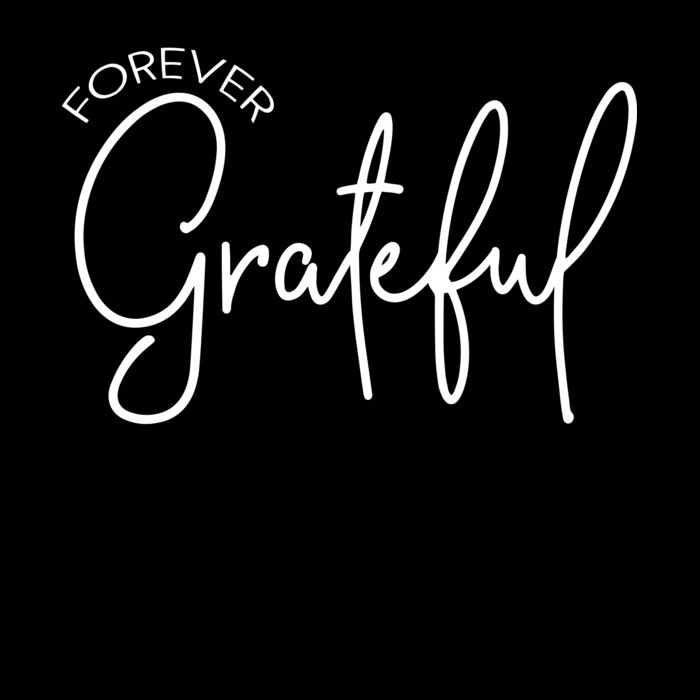 Forever grateful  Wave Wash Hoodie Thumbnail