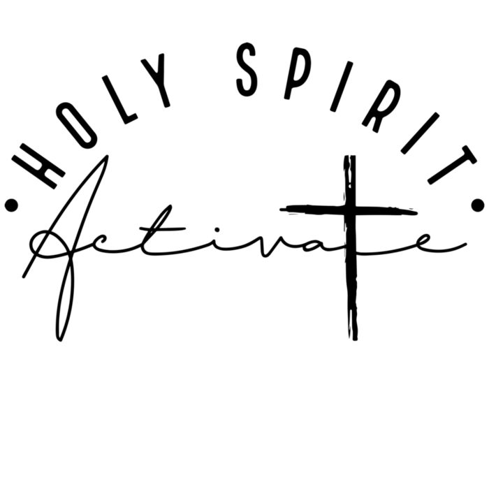 Holy Spirit Activate Cross  SWEATSHIRT Thumbnail