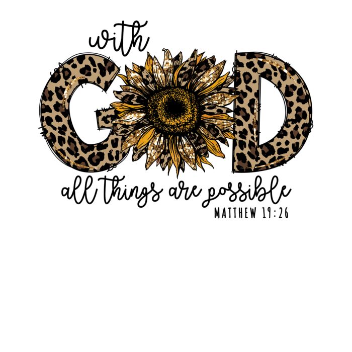 With God  Sunflower Thumbnail