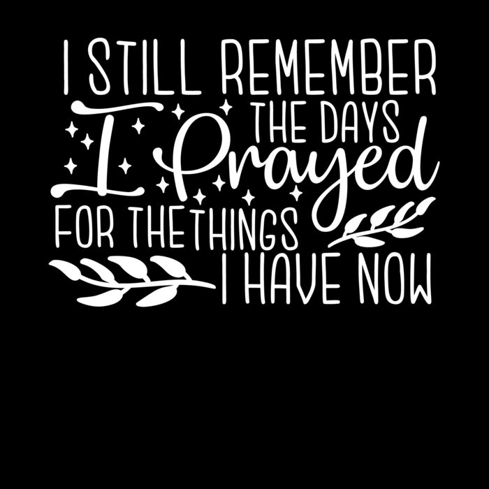 I STILL REMEMBER THE DAYS I PRAYED Thumbnail