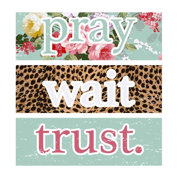 Pray  Wait  Trust  Thumbnail