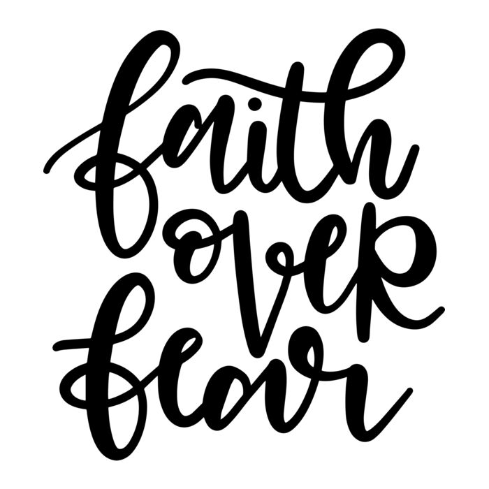 FAITH OVER FEAR  CURSIVE Thumbnail