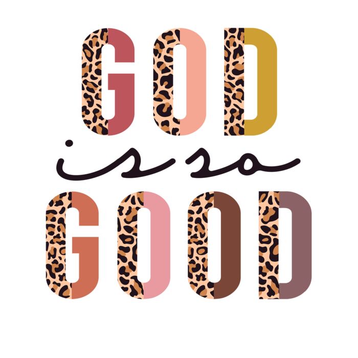God is Good Leopard Thumbnail